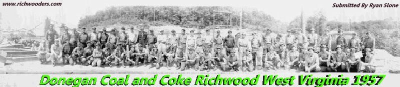Donegan Coal and Coke Richwood West Virginia 1957