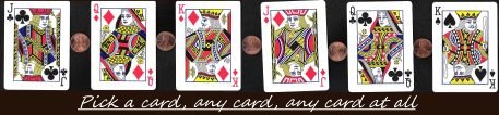 Pick a card,any card, any at all