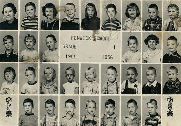 Fenwick Grade School,First Grade,1955 - 1956