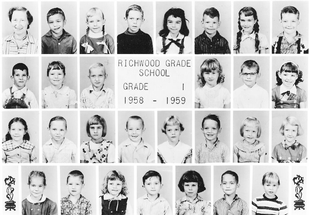 Richwood Grade School 1st Grade 1958/1959