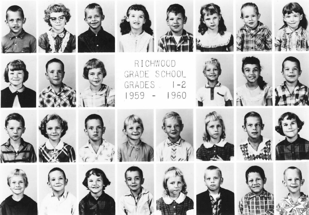 Richwood Grade School 1st and 2nd Grade 1959/1960