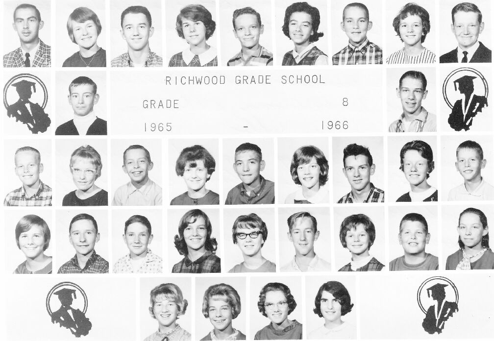 Richwood Grade School 8th Grade 1965/1966