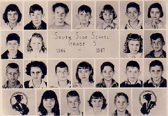 South Side Grade School,Fifth Grade,1946 - 1947