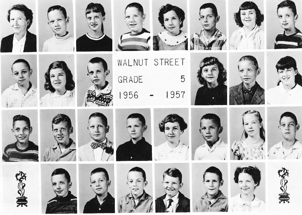 Walnut Street Grade, Richwood, West Virginia - Grade 5, 1956-1957