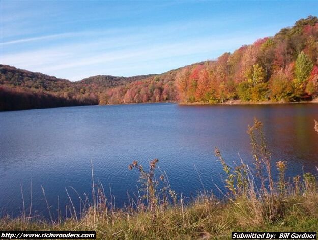 Fall colors at Summit Lake.