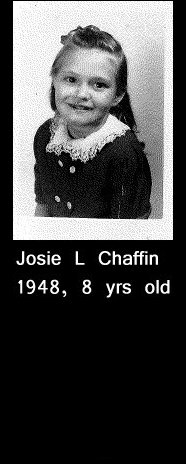 Josie L. Chaffin 1948, 8 years old