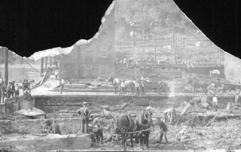 The great Richwood fire of 1921 destroyed the majority of the commercial core.