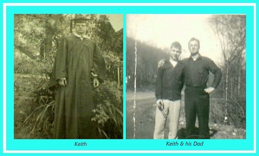 Keith and his dad Anthony Ignatious