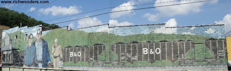 Coal Mining mural