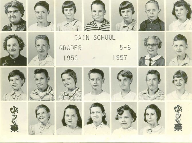 Dain School,Grades 5 - 6 (1956 - 1957)
