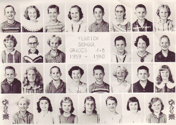 Fenwick Grade School 4th. and 5th. Grades,1959 - 1960