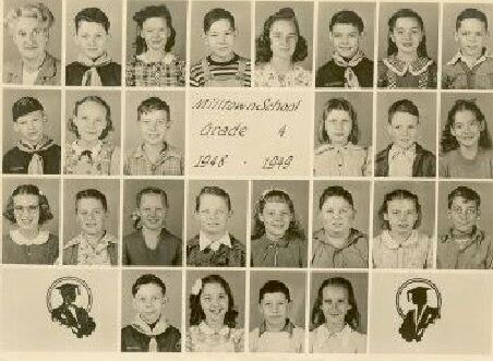 Milltown Grade School,Fourth Grade,1948 - 1949