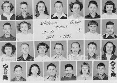 Milltown Grade School,Fifth Grade,1949 - 1950