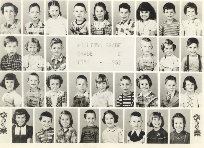 Milltown Second Grade (1951-1952)