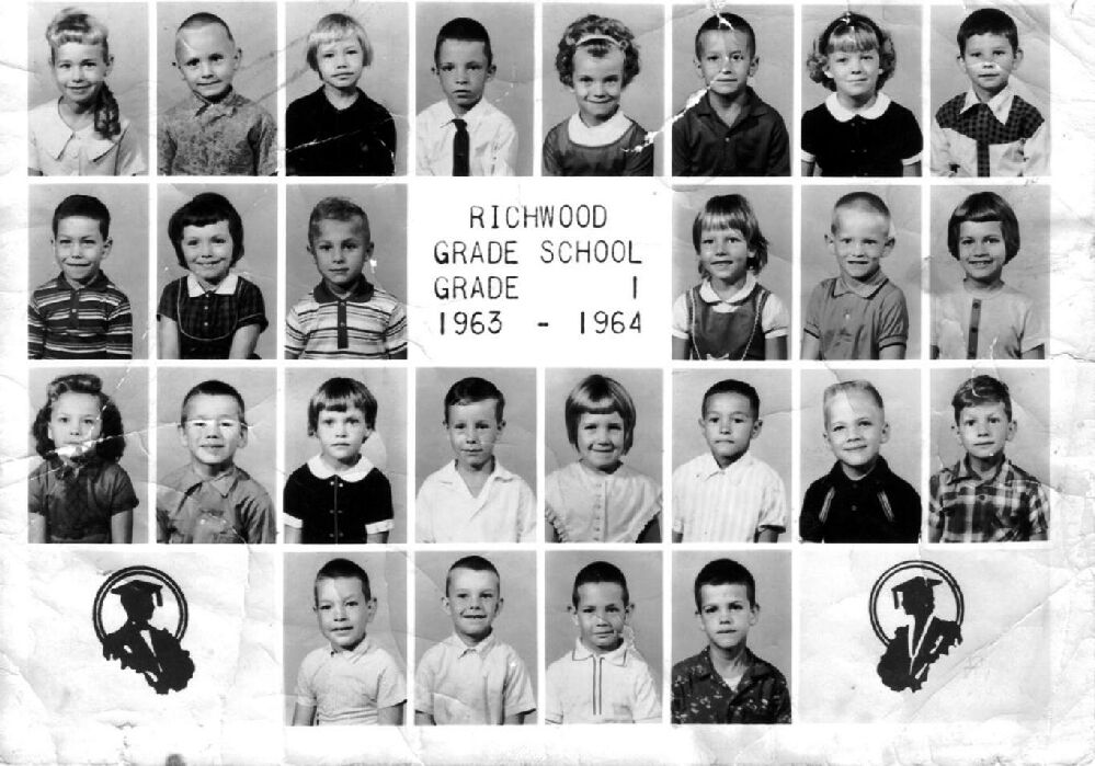 Richwood Grade School 1st Grade 1963/1964