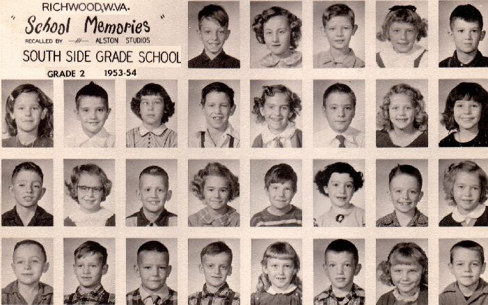 South Side Grade School,Second grade,1953 - 1954