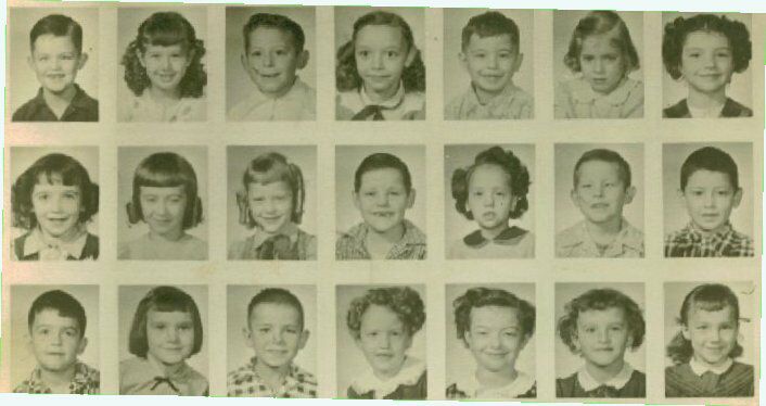 South Side Grade School,First grade,1953 - 1954