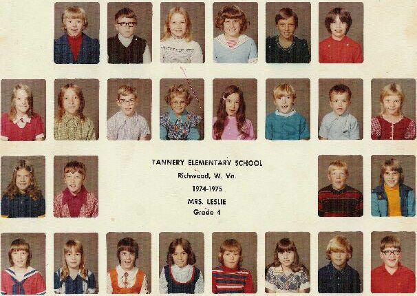 Tannery Grade School,Fourth Grade,1974 - 1975